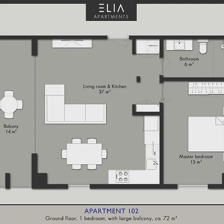 Elia Apartament *